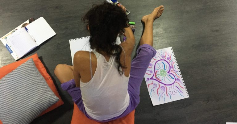 Pintando estados emocionales en dinámica grupal