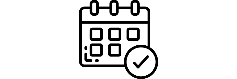 icono vectorial calendario